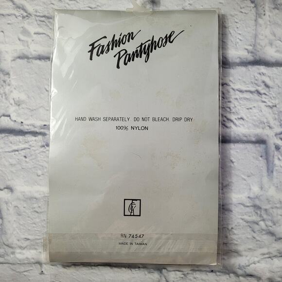 St Patrick's Day Shamrock Pantyhose White One size Hosiery K-188 - Picture 4 of 4